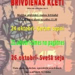 Brīvlaiks Klētī no 24. līdz 26. oktobrim Nodarbības