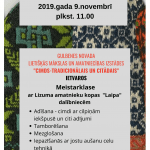 Meistarklases Nodarbības