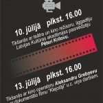 Aicinām uz tikšanos ar kino personībām Pasākumi, notikumi
