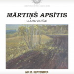 Mārtiņa Apsīša gleznu izstāde Izstādes