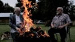 Fotogrāfija no barikāžu atmiņu filmas "Gulbene-Rīga-Brīvība", Raitis Apalups, Viktors Podziņš, 2021.-2022. gads
