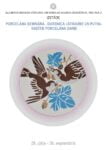 Porcelāna darbu izstāde “Straume un putni” Afiša, izstāde "Straume un putni", porcelāna semināra - darbnīcas darbi, 29.07.-30.09.2022
