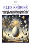 Gata Krūmiņa lekcija “Ģeopolitiskās turbulences ietekme Baltijas reģionā” Lekcijas / Semināri