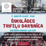 Šokolādes trifeļu darbnīca Pasākumi, notikumi