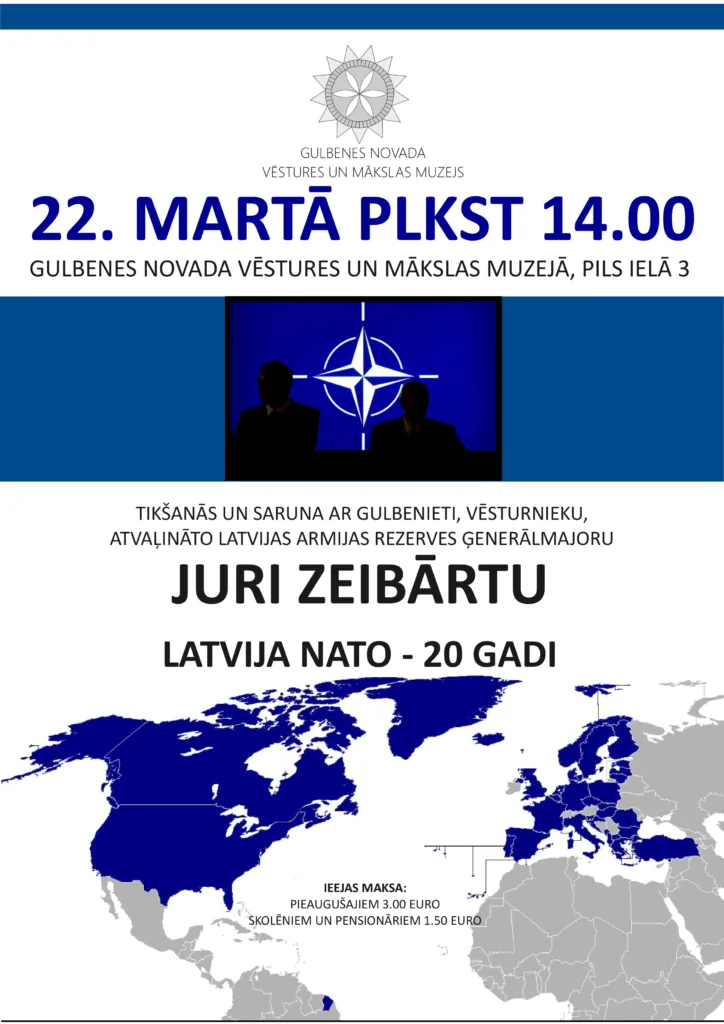 Afiša, Latvija NATO 20, 22.03.2024