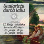 Darba laika izmaiņas svētkos Pasākumi, notikumi