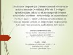 Muzeja Oranžērija apmeklētājiem slēgta Pasākumi, notikumi