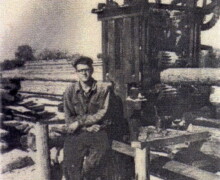 J.Griķis Sibīrijā, gatera vadītājs, 1956.gads