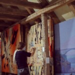 Eiropas gobelēnu izstāde ARTAPESTRY6 no Dānijas sarkanās pils mansardā, 4. starptautiskais mākslas festivāls "Divi Jūliji. Uzdrīkstēšanās" 30.-31.07.2021.