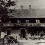Vecgulbenes pasta un telegrāfa ēka. 1917. gads. Vecgulbenes pasta un telegrāfa ēka. 1917. gads. Foto no M.Matisones personiskā arhīva