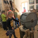 Muzejpedagoģiskā nodarbība "Klēts" Gulbenes novada vēstures un mākslas muzejā, 03.2022