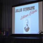 5. starptautiskā zinātniskā konference "Divi Jūliji. Briedums" 29.07.2022, prezentācijas slaids "Jūlijs Straume likteņa cilpās"
