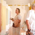 5. starptautiskā zinātniskā konference un mākslas festivāls "Divi Jūliji. Briedums" 29.07.2022, Izstāde "Atnākšana. Dzīvošana. Aiziešana" Sarkanās pils 2. stāvā