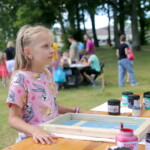 Darbnīcas Sarkanās pils parkā, 5. starptautiskais mākslas festivāls “Divi Jūliji. Briedums”, 30. jūlijs