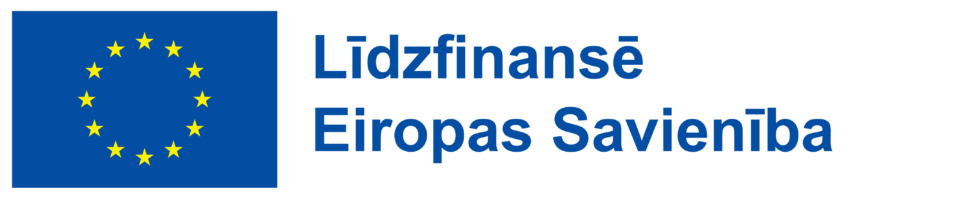 Līdzfinansē Eiropas savienība, logo