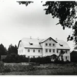 Stradu skola pēc pārbūves, 1957. gads Foto, Stradu skola pēc pārbūves, 1957. gads