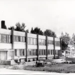 Stradu ciema apvienotais bērnudārzs, 1980. gads Foto Stradu ciema apvienotais bērnudārzs, 1980. gads