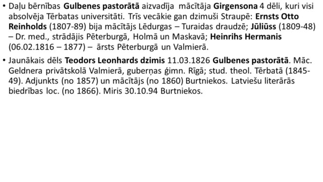 Prezentācijas slaids, Jānis Polis, Gulbenes pilsnovads