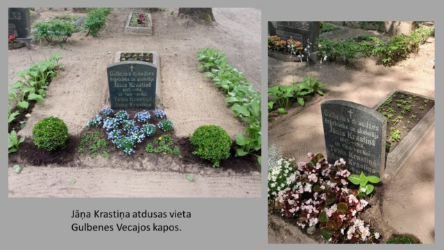 Prezentācijas slaids, Daira Karole, Ērģelnieks Jānis Krastiņš